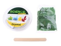 Johntoy maak je eigen kristal Science Explorer 4-delig groen - thumbnail
