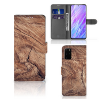 Samsung Galaxy S20 Plus Book Style Case Tree Trunk - thumbnail