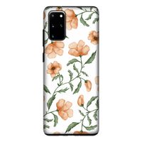 Peachy flowers: Samsung Galaxy S20 Plus Tough Case