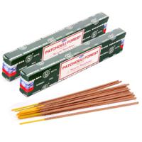 Satya Nag Champa wierrook stokjes Patchoulie Forrest geur - 24x - Lichaam in balans - Meditatie