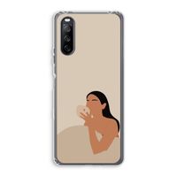 Fresh coffee: Sony Xperia 10 III Transparant Hoesje