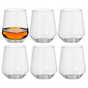 Duni Drinkglas Elegance - 6x - onbreekbaar kunststof - 300 ml - vaatwasser bestendig