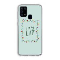It's Lit: Samsung Galaxy M31 Transparant Hoesje