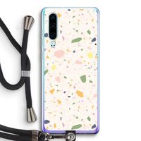 Terrazzo N°21: Huawei P30 Transparant Hoesje met koord