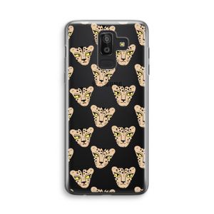 Tijger: Samsung Galaxy J8 (2018) Transparant Hoesje