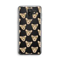 Tijger: Samsung Galaxy J8 (2018) Transparant Hoesje