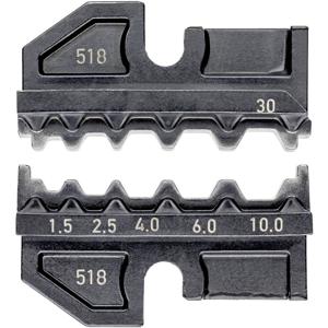 Knipex 97 49 30 97 49 30 Krimpinzetstuk Ongeïsoleerde doorverbinders 1.5 tot 4 mm² Geschikt voor merk Knipex 97 43 200, 97 43 E, 97 43 E AUS, 97 43 E UK, 97 43