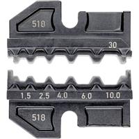 Knipex 97 49 30 97 49 30 Krimpinzetstuk Ongeïsoleerde doorverbinders 1.5 tot 4 mm² Geschikt voor merk Knipex 97 43 200, 97 43 E, 97 43 E AUS, 97 43 E UK, 97 43