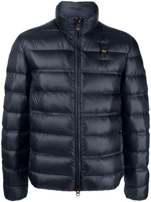 Blauer Jack met logopatch - Blauw