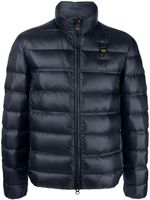 Blauer Jack met logopatch - Blauw - thumbnail