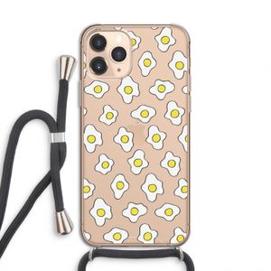 Spiegeleitjes: iPhone 11 Pro Transparant Hoesje met koord