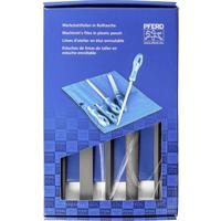 PFERD TOOLS 11801541 Werkplaatsvijlenset kap 1 in PVC-roltas incl. kartonnen doosje Lengte 250 mm 1 stuk(s)