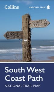Wandelkaart National Trail Map South West Coast Path | Collins