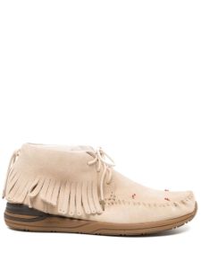 visvim mocassins en daim - Tons neutres