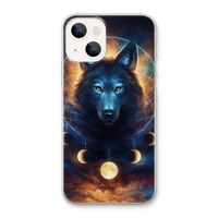 Wolf Dreamcatcher: iPhone 13 Transparant Hoesje