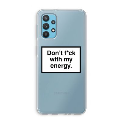 My energy: Samsung Galaxy A32 4G Transparant Hoesje