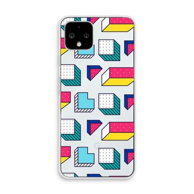 8-bit N°7: Pixel 4 Transparant Hoesje
