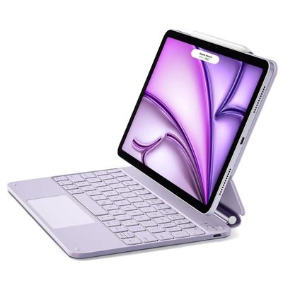 iPad Air 11” (M4) 2026 Rebound Magnetic Keyboard Case - US Layout-Purple