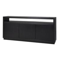 Richmond Dressoir Oakura Eikenhout 190cm - zwart - thumbnail