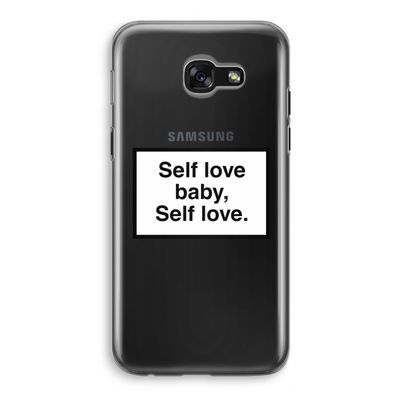 Self love: Samsung Galaxy A5 (2017) Transparant Hoesje