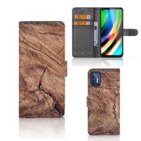 Motorola Moto G9 Plus | Book Style Case | Tree Trunk