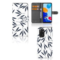 Xiaomi Redmi Note 11/11S Hoesje Leaves Blue