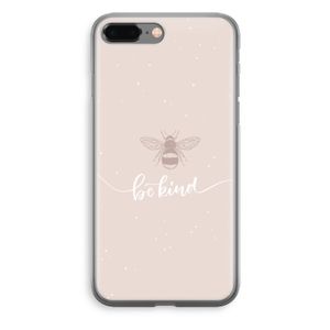 Be(e) kind: iPhone 8 Plus Transparant Hoesje