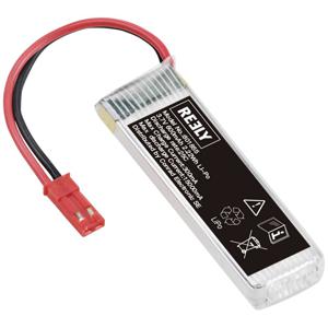 Reely LiPo accupack 3.7 V 600 mAh Aantal cellen: 1 25 C Softcase BEC