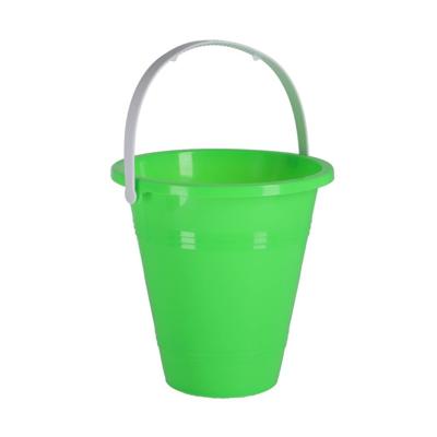 Overige Merken Emmer met handvat assorti oranje, groen, geel en blauw