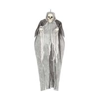 Fiestas Horror/halloween decoratie skelet/geraamte pop - hangend - 80 cm - Halloween poppen - thumbnail
