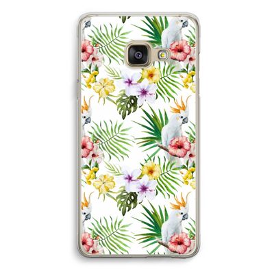 Gele kuif: Samsung Galaxy A3 (2016) Transparant Hoesje