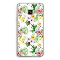 Gele kuif: Samsung Galaxy A3 (2016) Transparant Hoesje