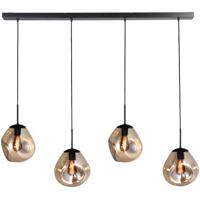 Masterlight HanglampLava 4x goud glas Ø 24cm - 2761-05-130-4-02-61
