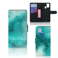 Hoesje Samsung Galaxy M31 Painting Blue