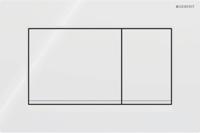 Geberit Sigma 20 (ex Sigma 30) bedieningspaneel glans wit/mat wit voor Sigma reservoirs 8cm (UP720) en 12cm (UP320)