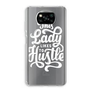Hustle Lady: Xiaomi Poco X3 NFC Transparant Hoesje