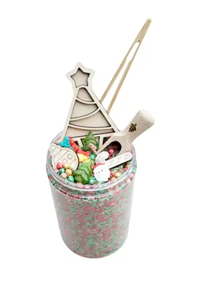 Kerst PourAndPlay van SensoryFun Kerst PourAndPlay van SensoryFun