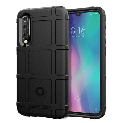 Schokbestendig Rugged Shield volledige dekking beschermende siliconen case voor XiaoMi 9 SE (zwart)