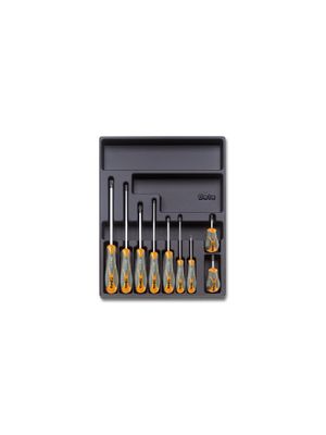 Beta Harde voorgevormde inzetbakken met assortiment gereedschap T161 - 024240161