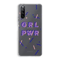 GRL PWR: Sony Xperia 10 III Transparant Hoesje