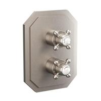 Crosswater Belgravia douchekraan - inbouw - exclusief inbouwdeel - 3 functies - geborsteld nikkel BLCB2500LBPL