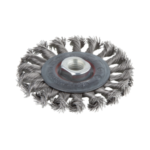 Wolfcraft Draadborstel | RVS | M14 | Ø100mm | 1 stuk - 2701000