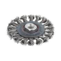 Wolfcraft Draadborstel | RVS | M14 | Ø100mm | 1 stuk - 2701000