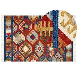 Beliani - JRVESH - Kelim vloerkleed - Multicolor - 200 x 300 cm - Wol