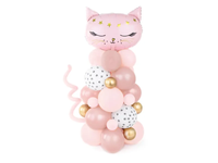 Ballonnen Pilaar Pink Cat (140cm)
