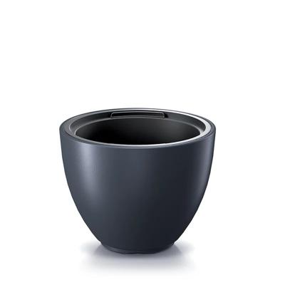Prosperplast Plantenpot/bloempot Heos - kunststof - antraciet - D57 x H43 cm - binnenpot