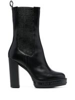 Love Moschino bottines 110 mm à plateforme - Noir