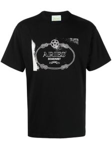 Aries t-shirt en coton à imprimé Wiccan Ring - Blanc