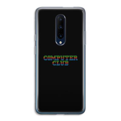 Retro: OnePlus 7 Pro Transparant Hoesje