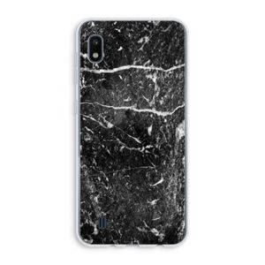 Zwart marmer: Samsung Galaxy A10 Transparant Hoesje